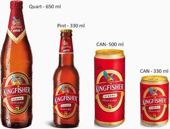 kingfisher beer bottle