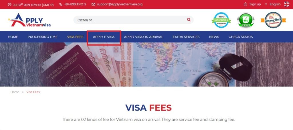 Vietnam E Visa 1