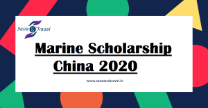 Marine Scholarship China 2020