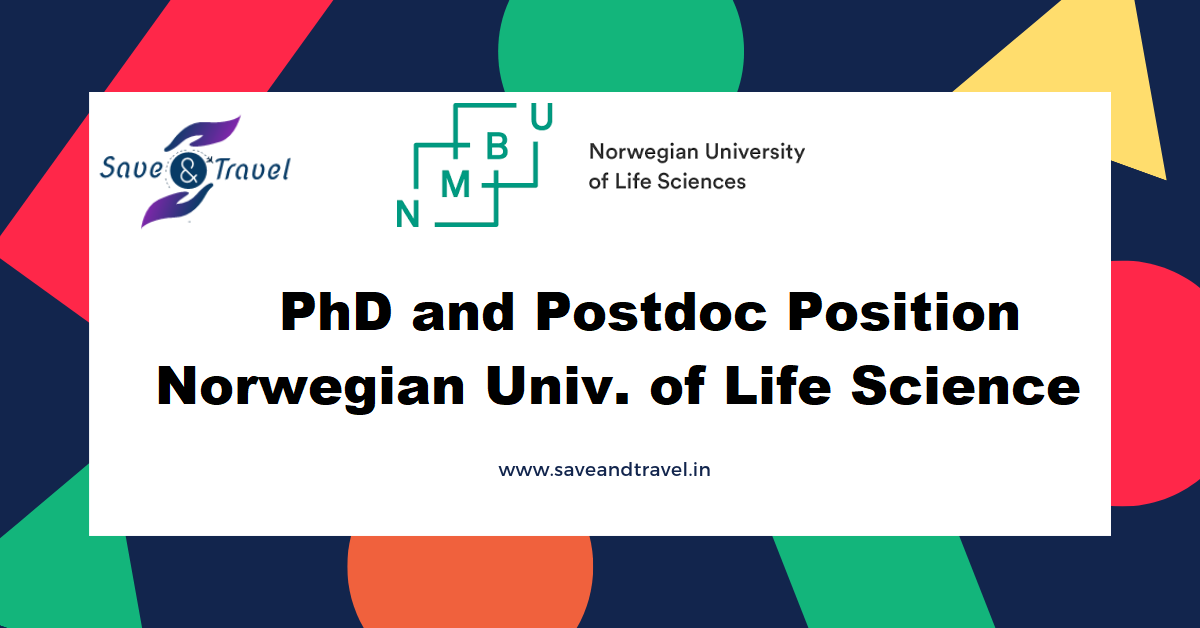 Norwegian University of Life Science PhD Vacancies