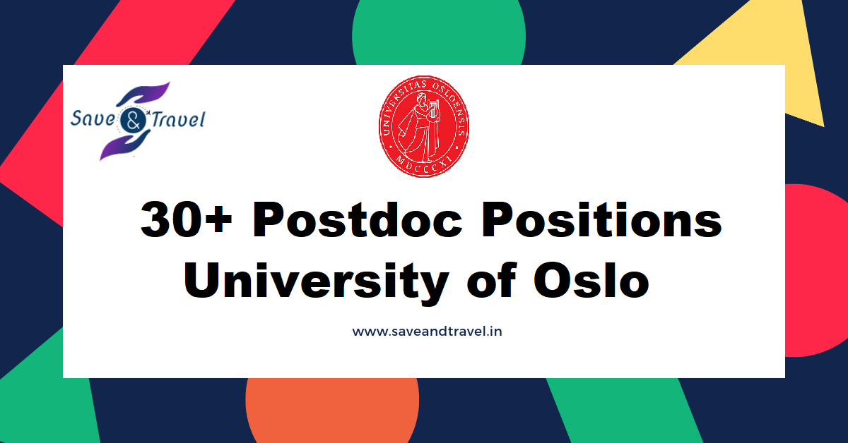 Postdoctoral Vacancy University of Oslo