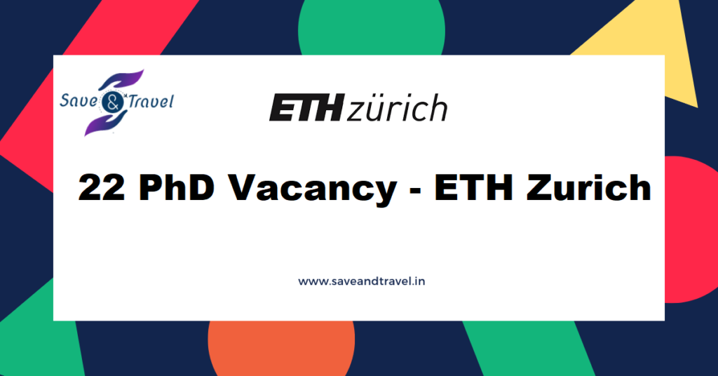 eth zurich phd vacancies