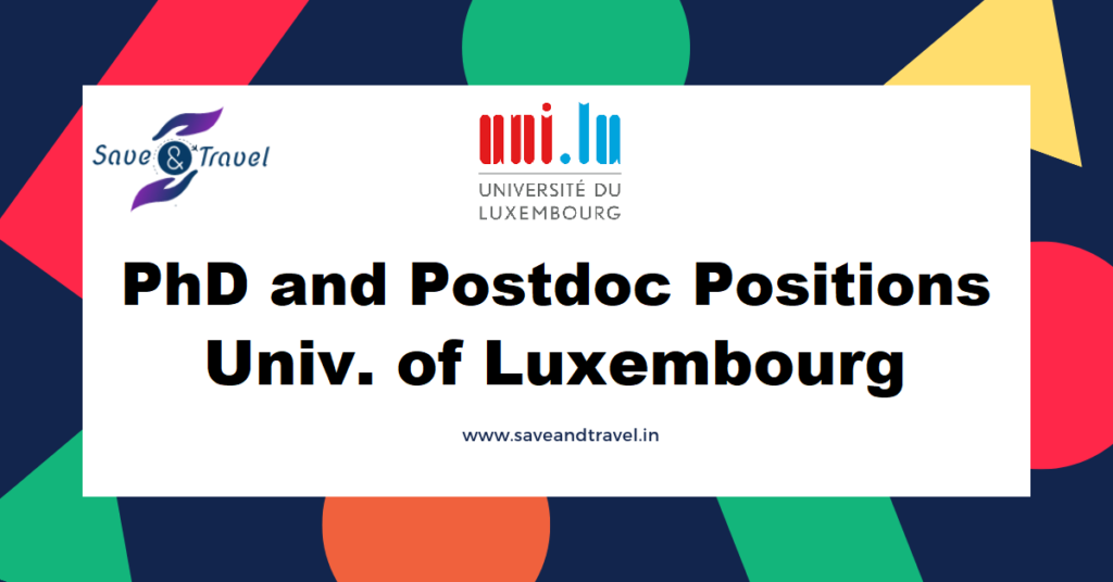 luxembourg university phd positions