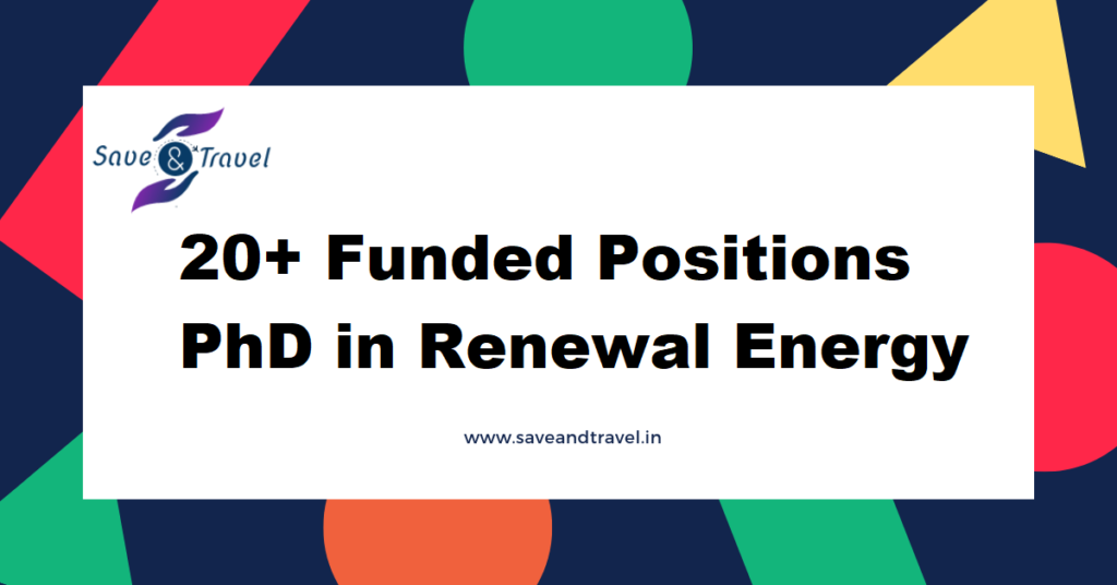 phd scholarship renewable energy