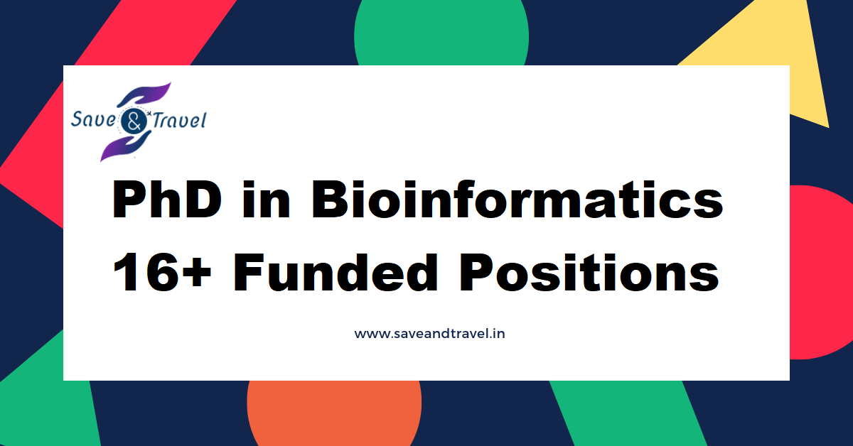 phd in bioinformatics uk funded