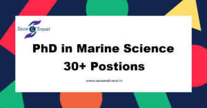 PhD in Marine Science
