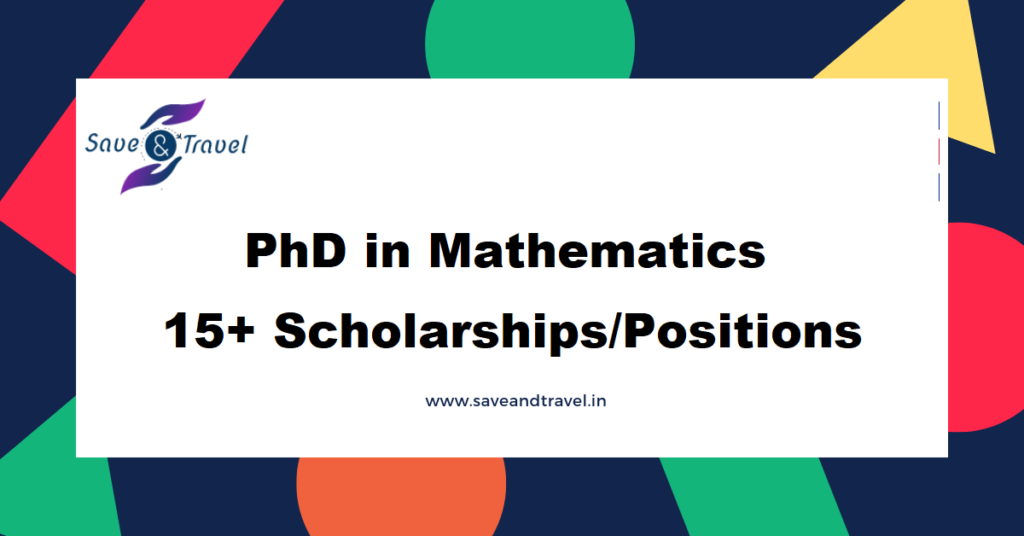 phd scholarships for math