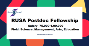 RUSA Postdoctoral Fellowship