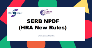 SERB NPDF HRA New Rules