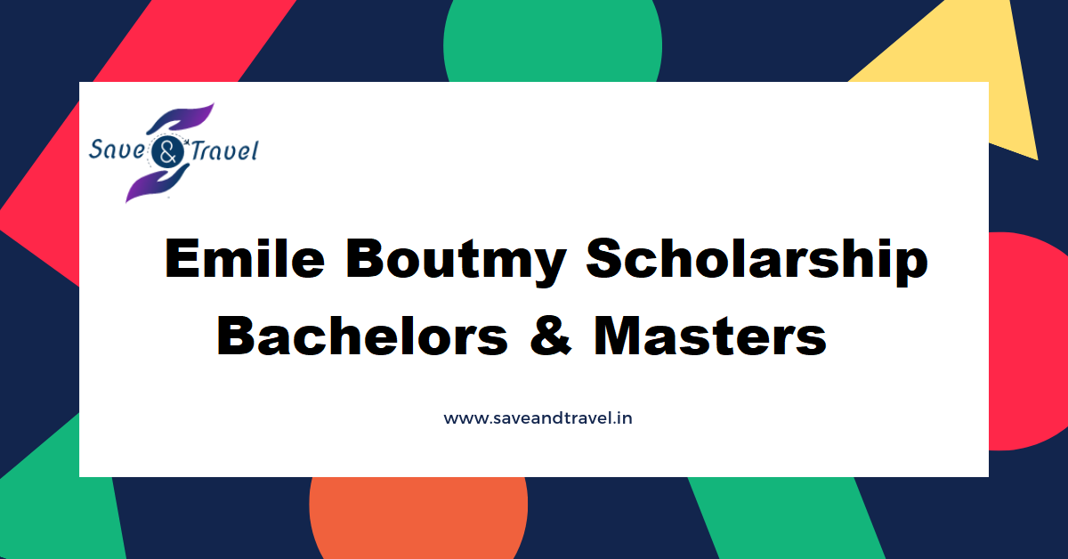 Emile Boutmy Scholarship