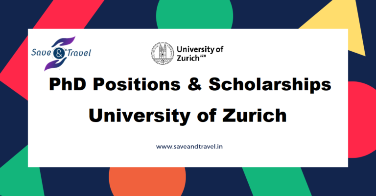 university of zurich phd application