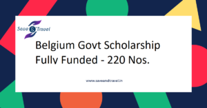 Belgium Government Scholarship