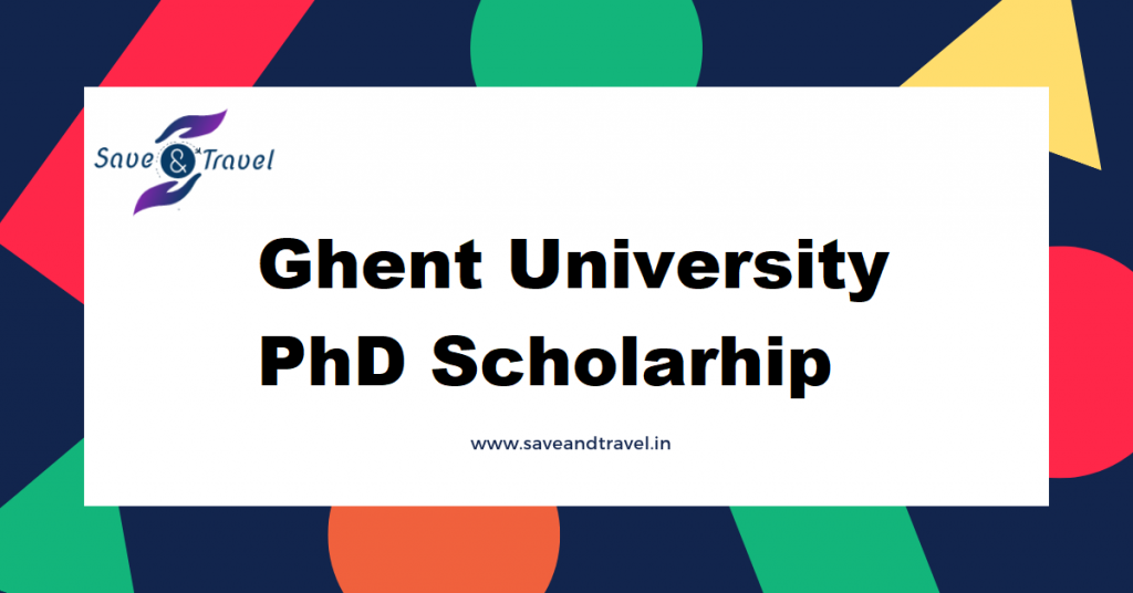 ghent university phd scholarships