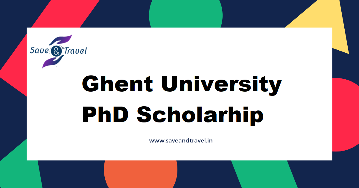 Ghent University PhD Scholarhip