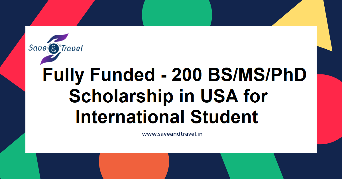 Scholarship For Phd Students In Usa INFOLEARNERS