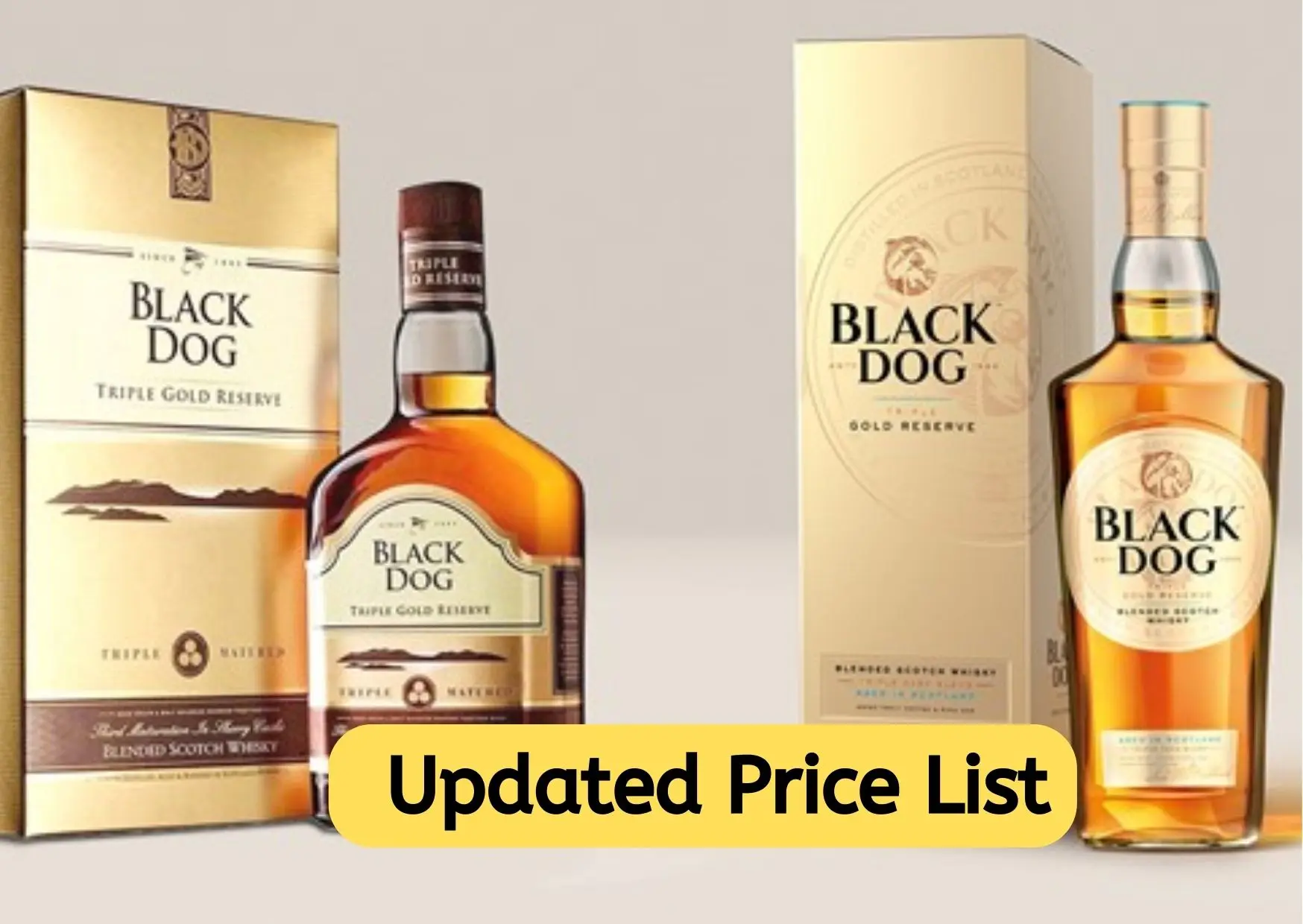 Black Dog Price in India