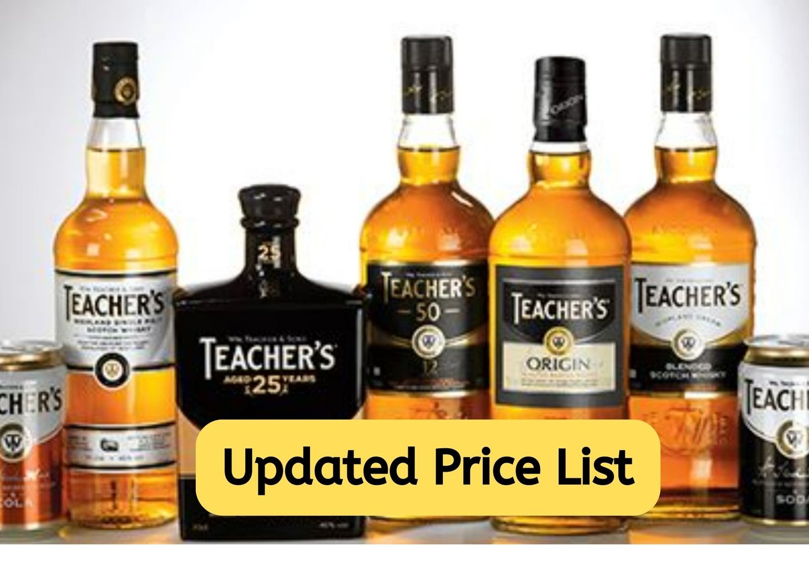 Teachers Whisky Price in India