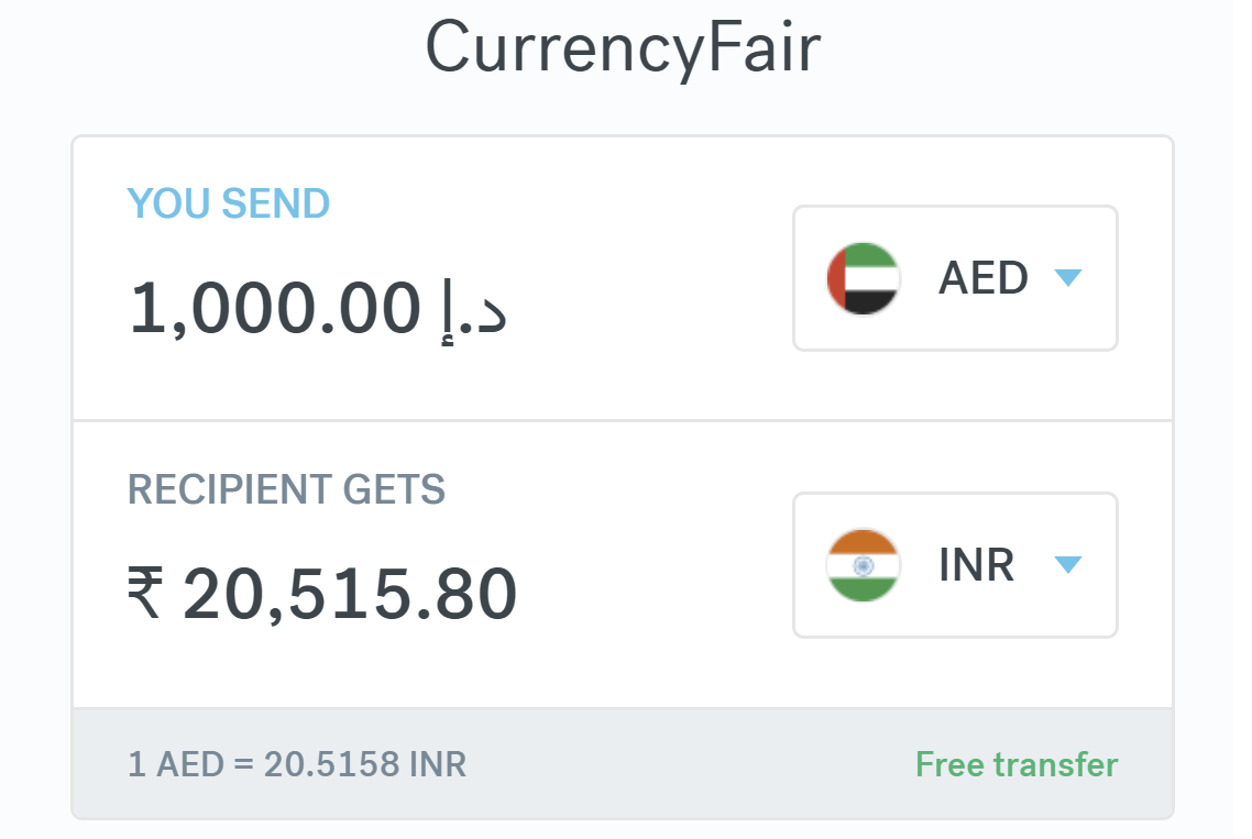 Dubai to India Money Transfer 8 Options Compared