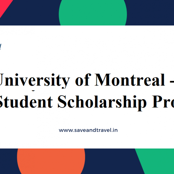 University of Montreal - International Student Scholarship Program